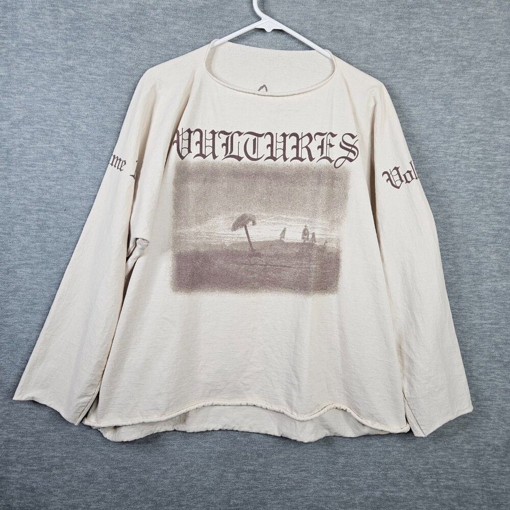 YZY Yeezy Gosha Vultures Unisex Adult Long Sleeve Shirt Volume 1 Album Size 1